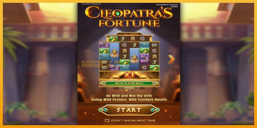 Cleopatras Fortune automat za igre na sreću, slika 1