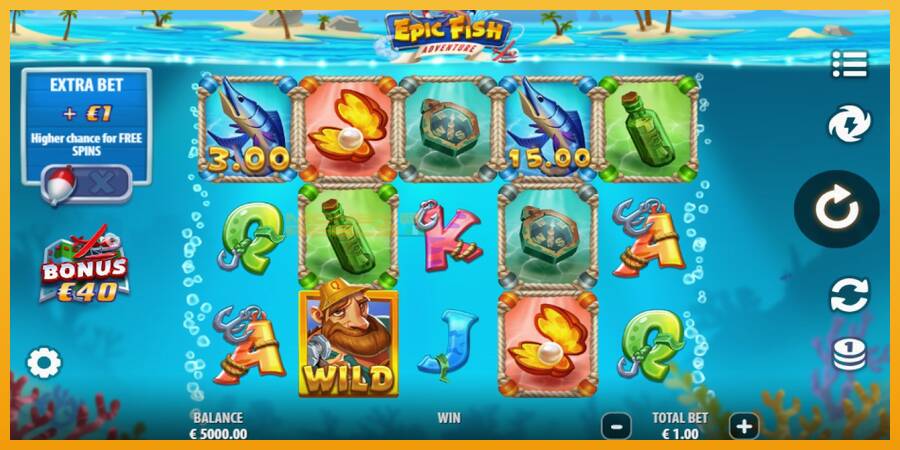 Epic Fish Adventure automat za igre na sreću, slika 1