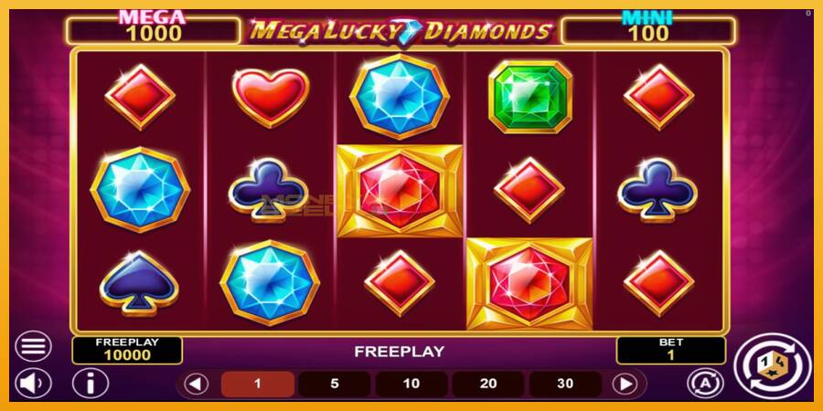 Mega Lucky Diamonds Hold & Win automat za igre na sreću, slika 1