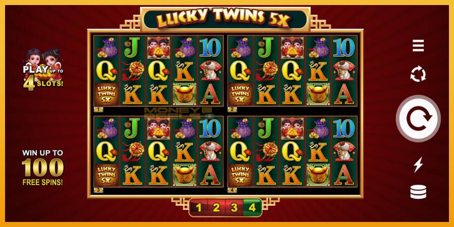 Lucky Twins 5X 4Tune Reels automat za igre na sreću, slika 2