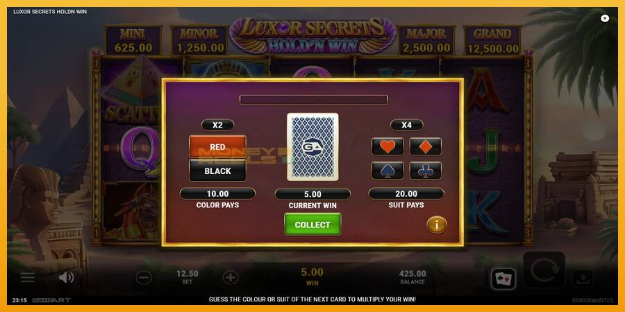 Luxor Secrets Holdn Win automat za igre na sreću, slika 4