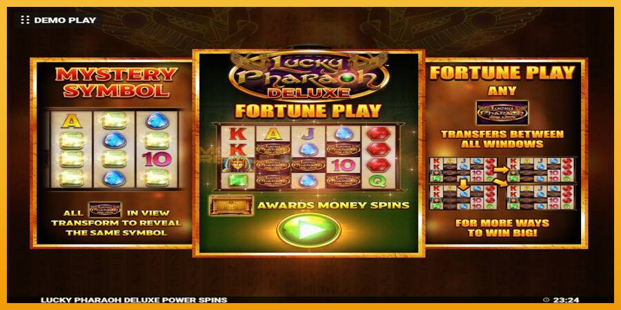 Lucky Pharaoh Deluxe Fortune Play automat za igre na sreću, slika 1