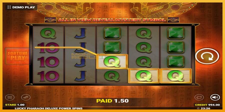 Lucky Pharaoh Deluxe Fortune Play automat za igre na sreću, slika 3