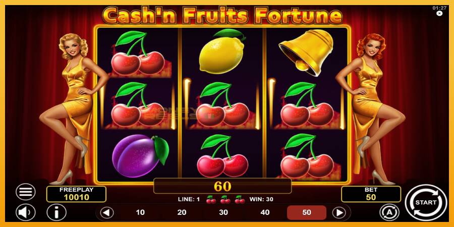 Cashn Fruits Fortune automat za igre na sreću, slika 3