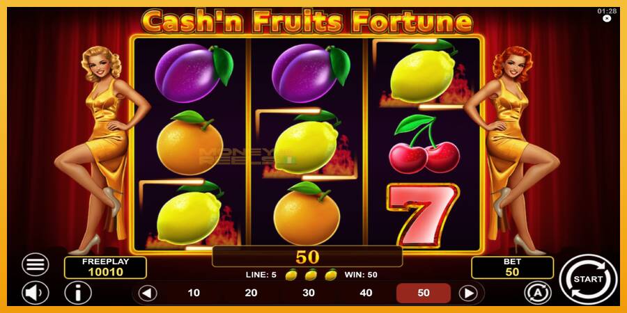 Cashn Fruits Fortune automat za igre na sreću, slika 4