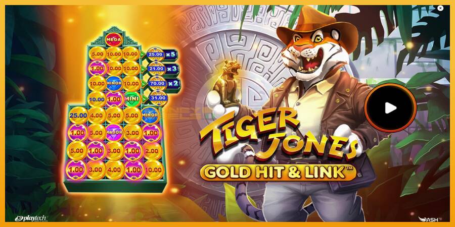 Gold Hit & Link: Tiger Jones automat za igre na sreću, slika 1