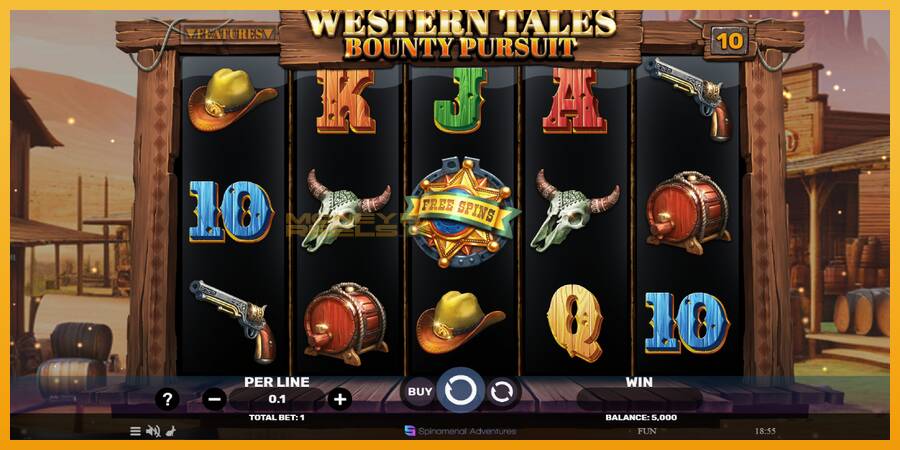 Western Tales - Bounty Pursuit automat za igre na sreću, slika 2