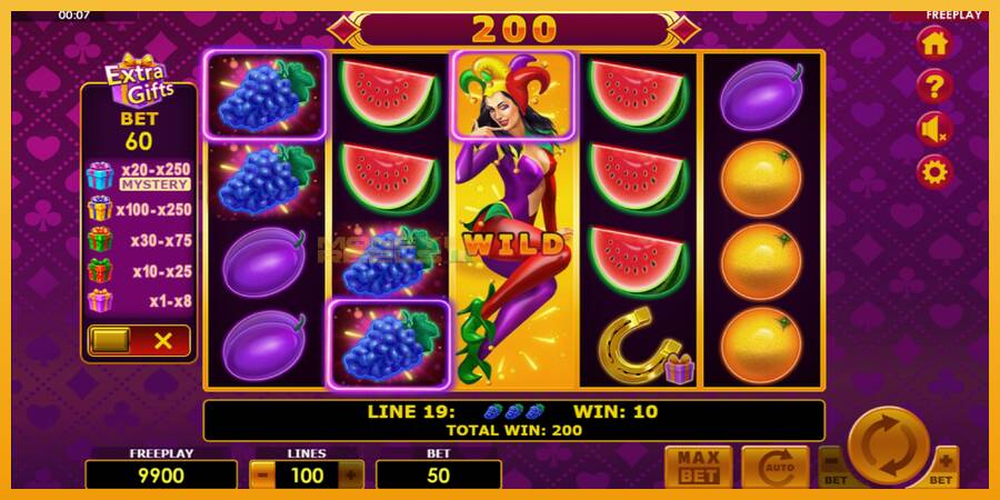 Lucky Joker 100 Extra Gifts automat za igre na sreću, slika 3