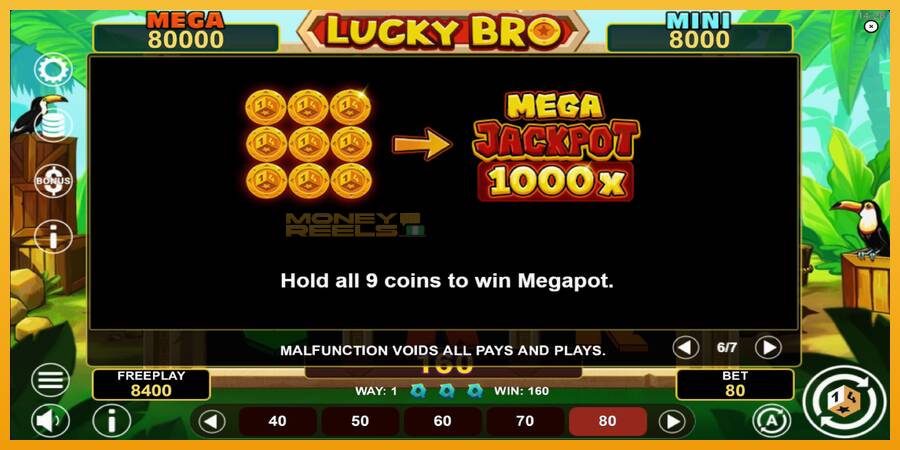 Lucky Bro Hold & Win automat za igre na sreću, slika 7