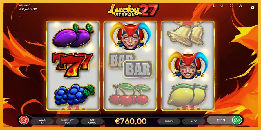 Lucky Streak 27 automat za igre na sreću, slika 2