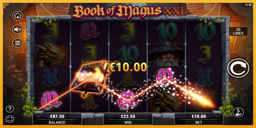 Book of Magus XXL automat za igre na sreću, slika 4