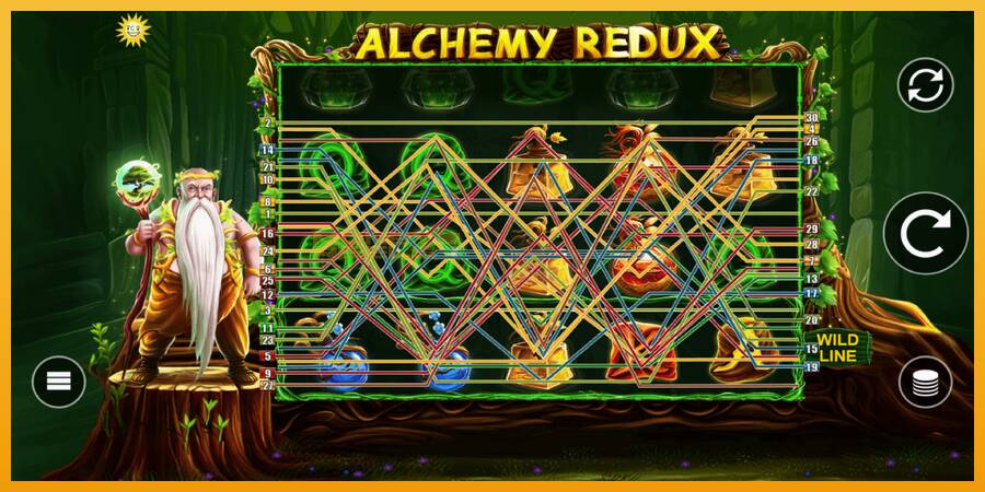 Alchemy Redux automat za igre na sreću, slika 1