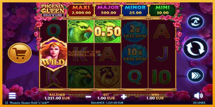 Phoenix Queen Hold N Link automat za igre na sreću, slika 3