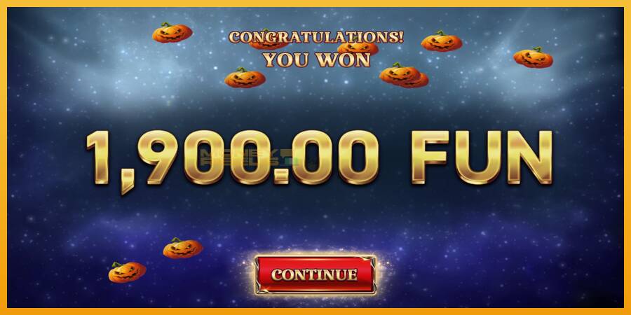 9 Coins Grand Platinum Edition Halloween Jackpot automat za igre na sreću, slika 4