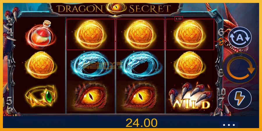 Dragon Secret automat za igre na sreću, slika 2