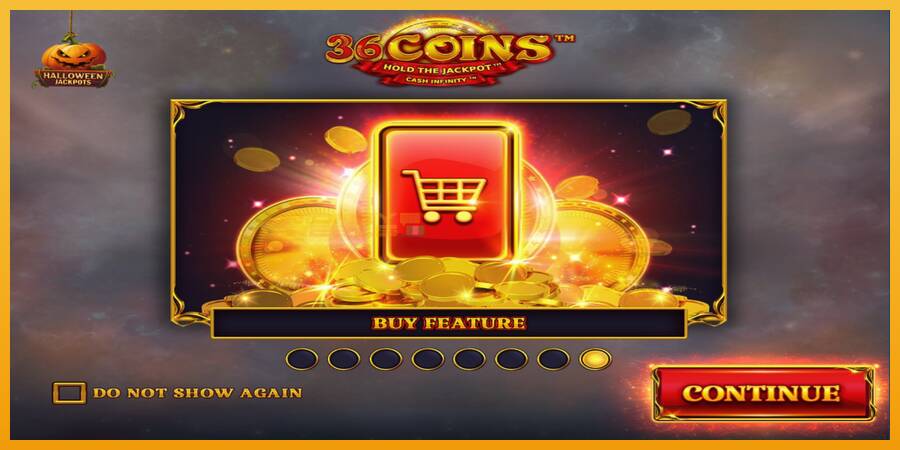 36 Coins Halloween Jackpots automat za igre na sreću, slika 1