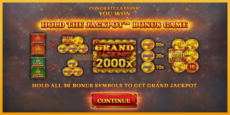 36 Coins Halloween Jackpots automat za igre na sreću, slika 4