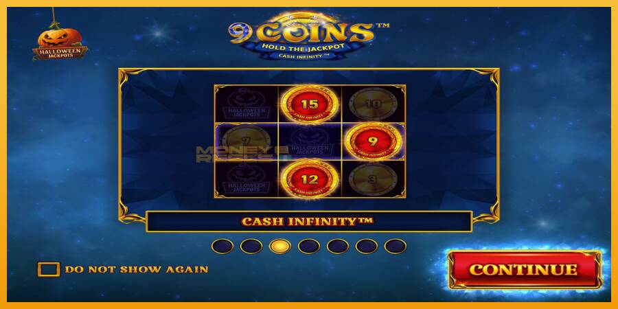 9 Coins Grand Diamond Edition Halloween Jackpots automat za igre na sreću, slika 1