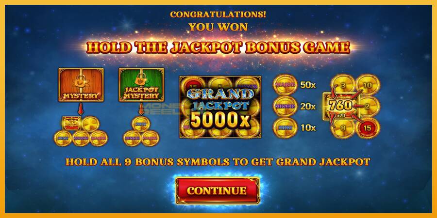 9 Coins Grand Diamond Edition Halloween Jackpots automat za igre na sreću, slika 3