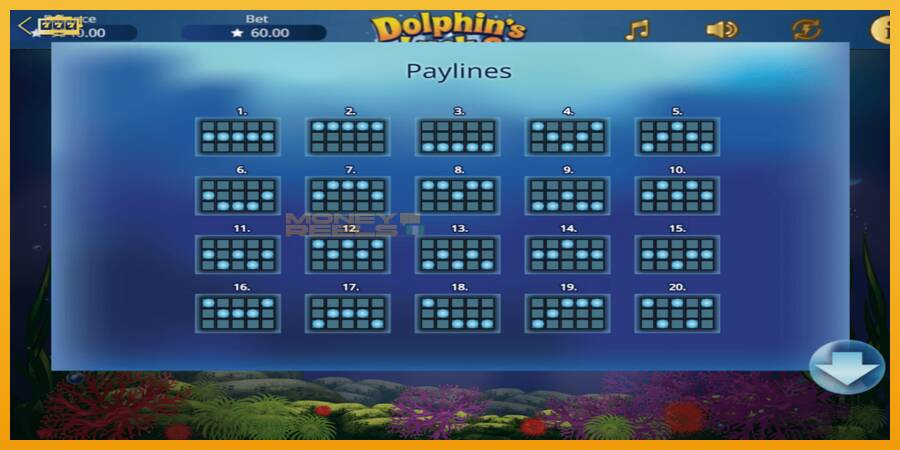 Dolphin’s Luck 2 automat za igre na sreću, slika 5