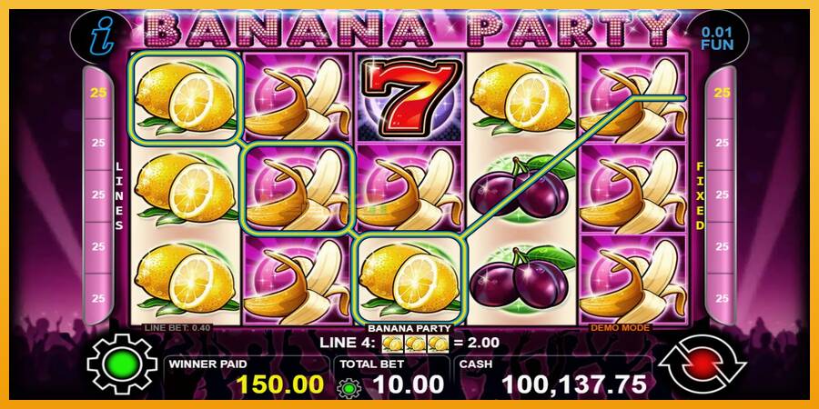 Banana Party automat za igre na sreću, slika 3