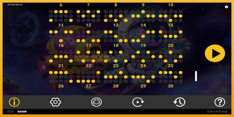 Astro Reels automat za igre na sreću, slika 7