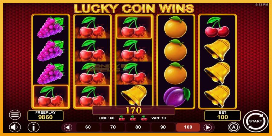 Lucky Coin Wins automat za igre na sreću, slika 3