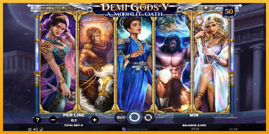 Demi Gods V – A Moonlit Oath automat za igre na sreću, slika 2