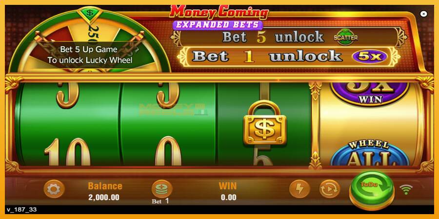 Money Coming 2 – Expanded Bets automat za igre na sreću, slika 2