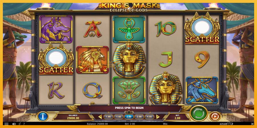 King’s Mask Eclipse of Gods automat za igre na sreću, slika 2