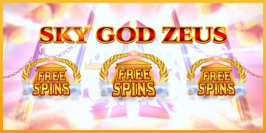 Sky God Zeus 3x3 automat za igre na sreću, slika 1