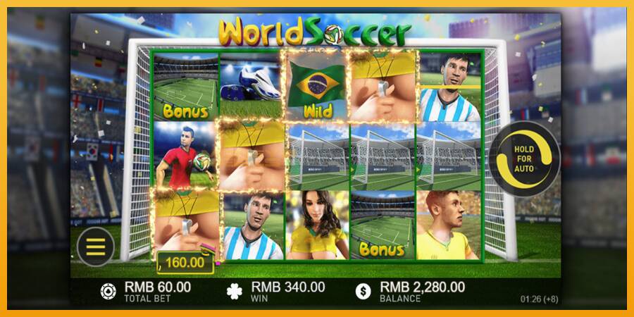 World Soccer Slot automat za igre na sreću, slika 3