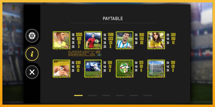 World Soccer Slot automat za igre na sreću, slika 5