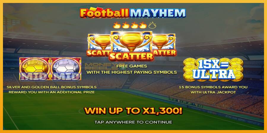 Football Mayhem automat za igre na sreću, slika 1