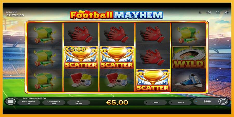 Football Mayhem automat za igre na sreću, slika 3