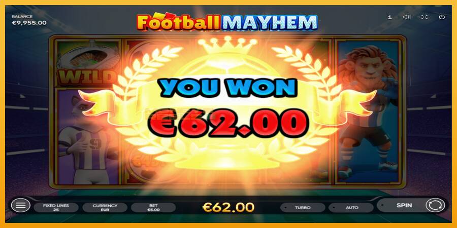 Football Mayhem automat za igre na sreću, slika 4