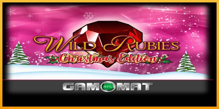 Wild Rubies Сhristmas Edition automat za igre na sreću, slika 1