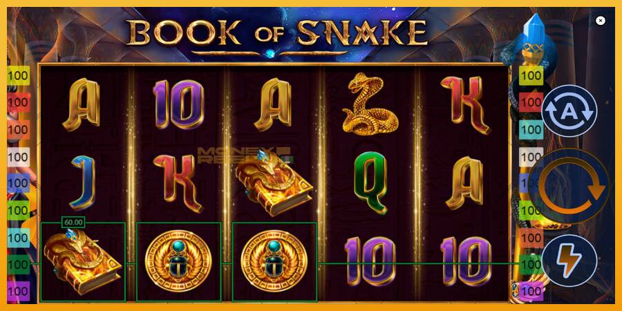 Book of Snake automat za igre na sreću, slika 3