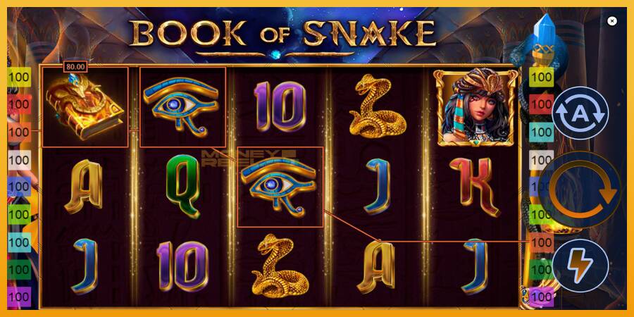 Book of Snake automat za igre na sreću, slika 4