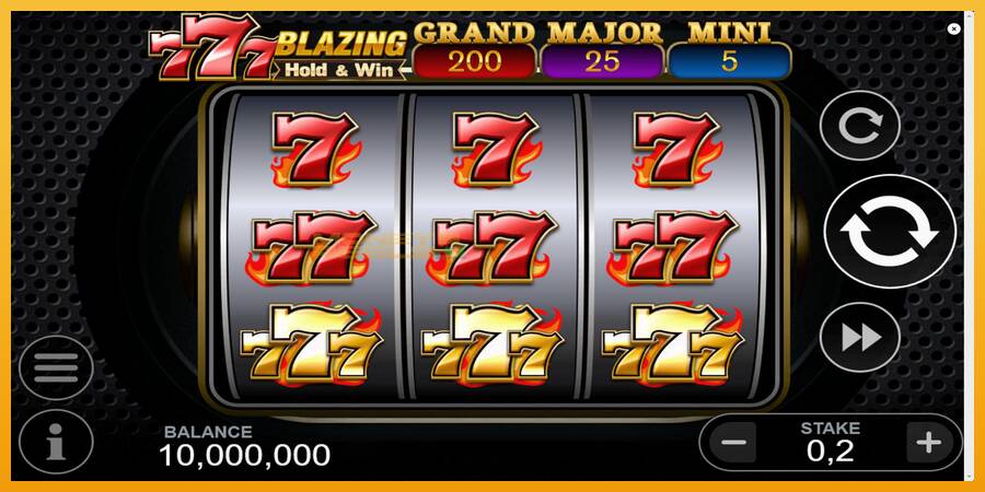 777 Blazing Hold & Win automat za igre na sreću, slika 1