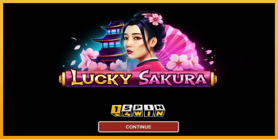 Lucky Sakura Win Spins automat za igre na sreću, slika 1