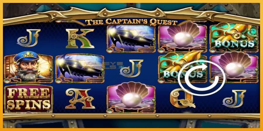 The Captains Quest automat za igre na sreću, slika 1