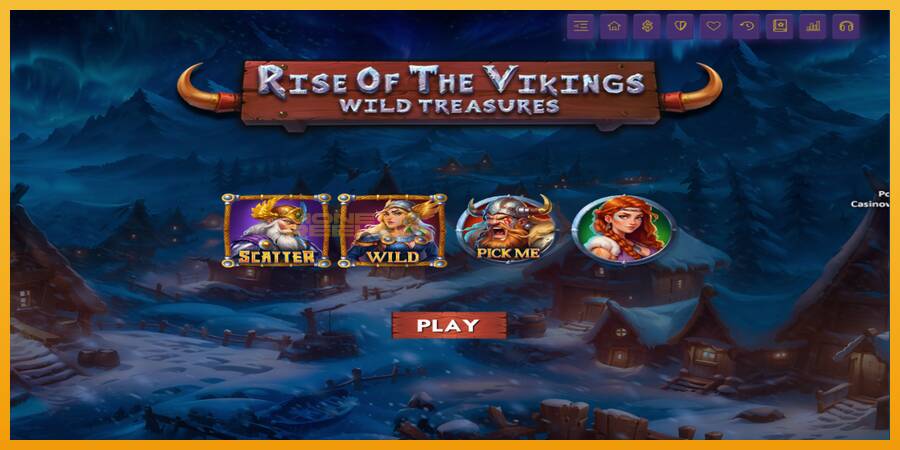 Rise of The Vikings - Wild Treasures automat za igre na sreću, slika 1