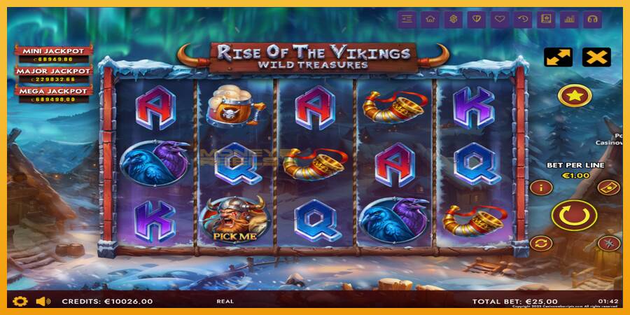 Rise of The Vikings - Wild Treasures automat za igre na sreću, slika 2