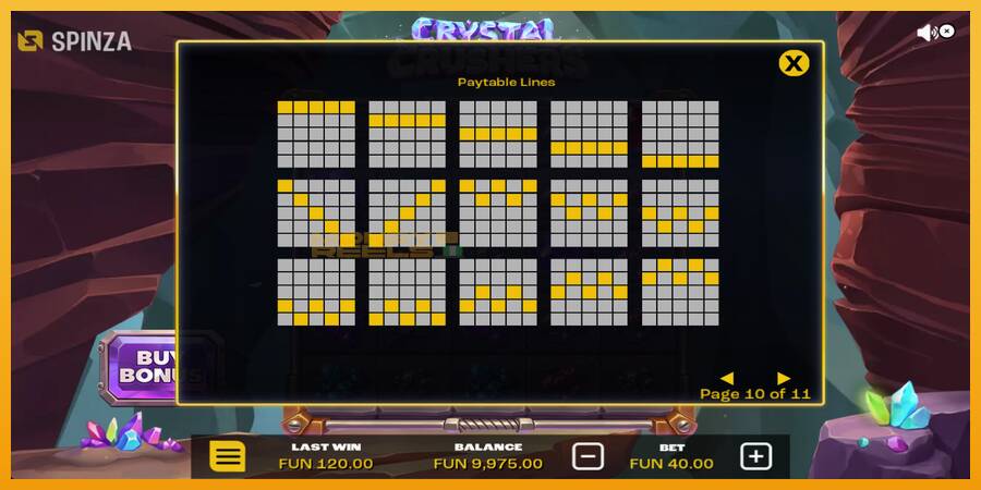 Crystal Crushers automat za igre na sreću, slika 7