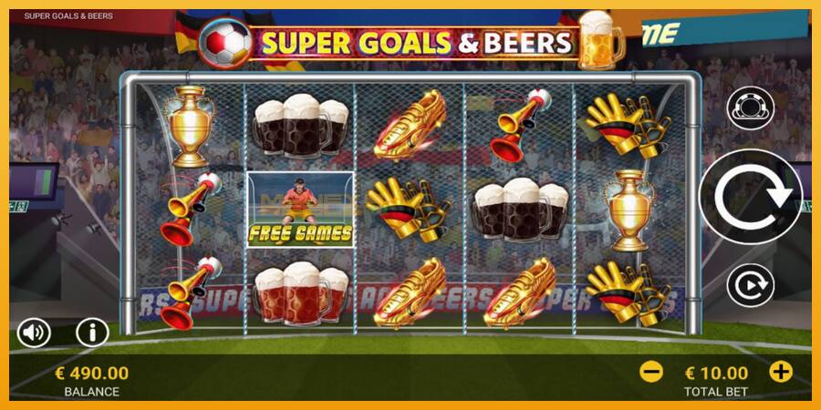 Super Goals & Beers automat za igre na sreću, slika 2