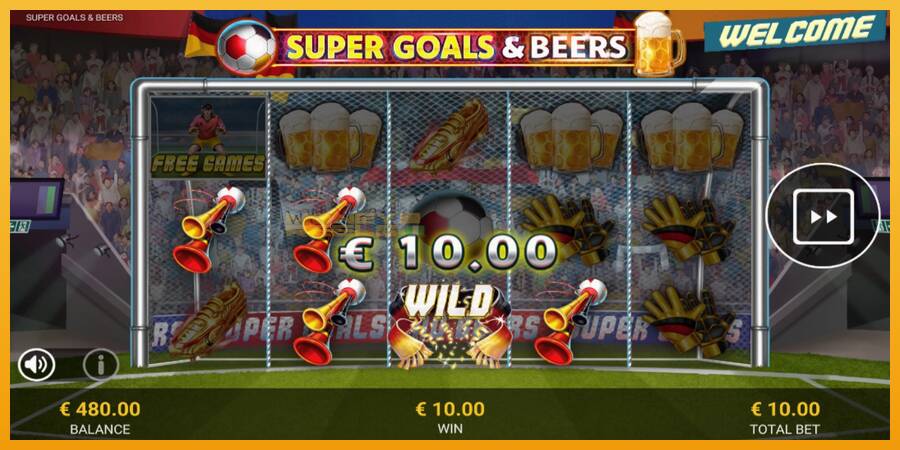 Super Goals & Beers automat za igre na sreću, slika 3