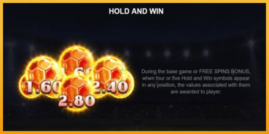 Football Blast Hold and Win automat za igre na sreću, slika 5