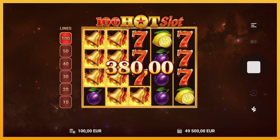 100 Hot Slot automat za igre na sreću, slika 3