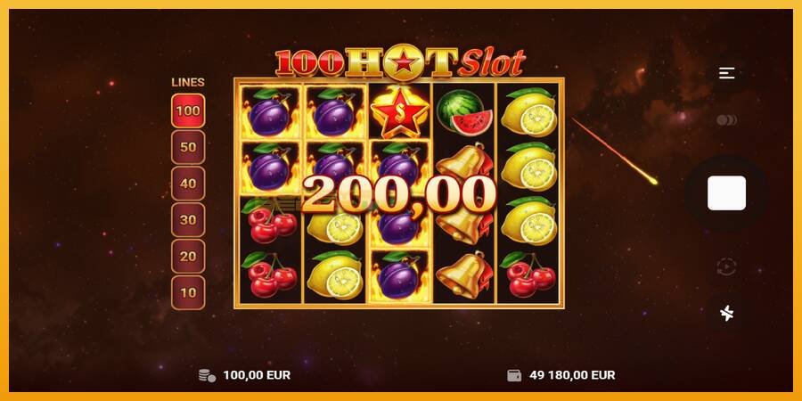 100 Hot Slot automat za igre na sreću, slika 4